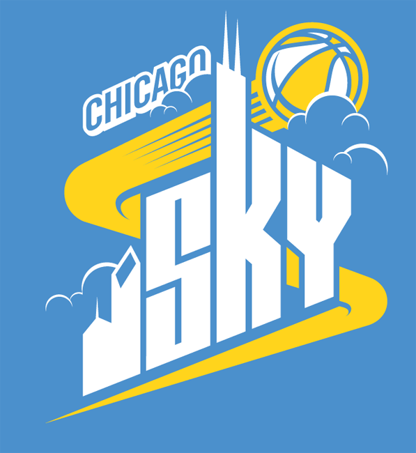 Chicago Sky 2006-Pres Alternate Logo iron on transfers for clothing